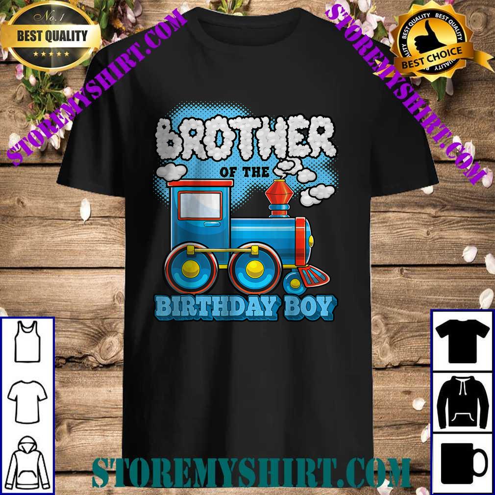 I’m Brother of the Birthday Boy Train Birthday Party Supply T-Shirt