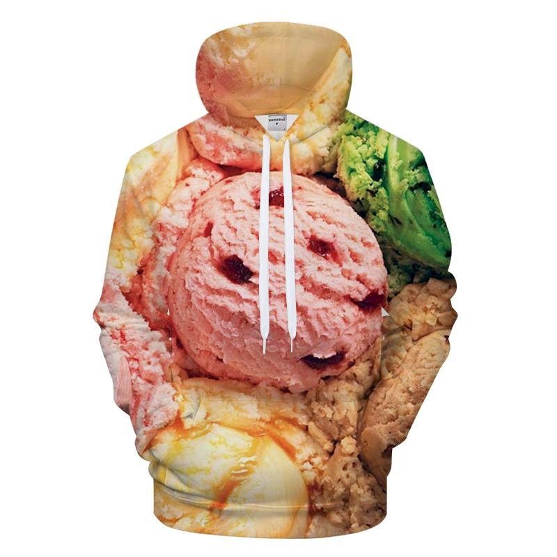Ice Cream Galore 3D Sweatshirt Hoodie Pullover Custom