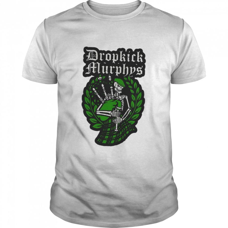 Iconic Skeleton Symbol Dropkick Murphys shirt