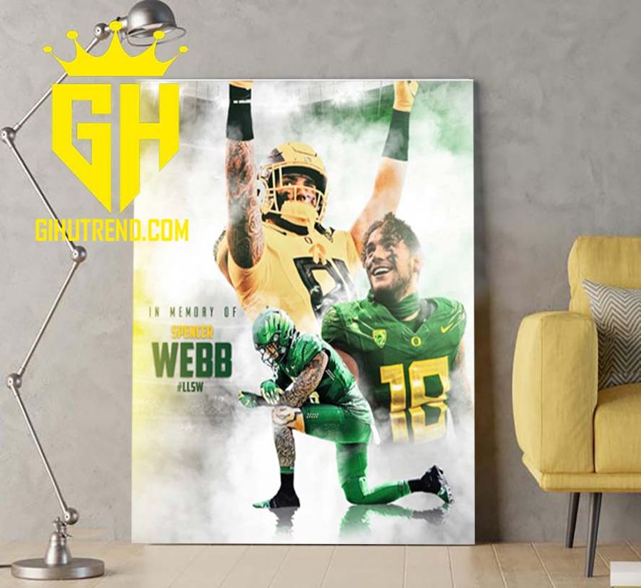 In Memory Of Spencer Webb NFL For Fans Poster Canvas