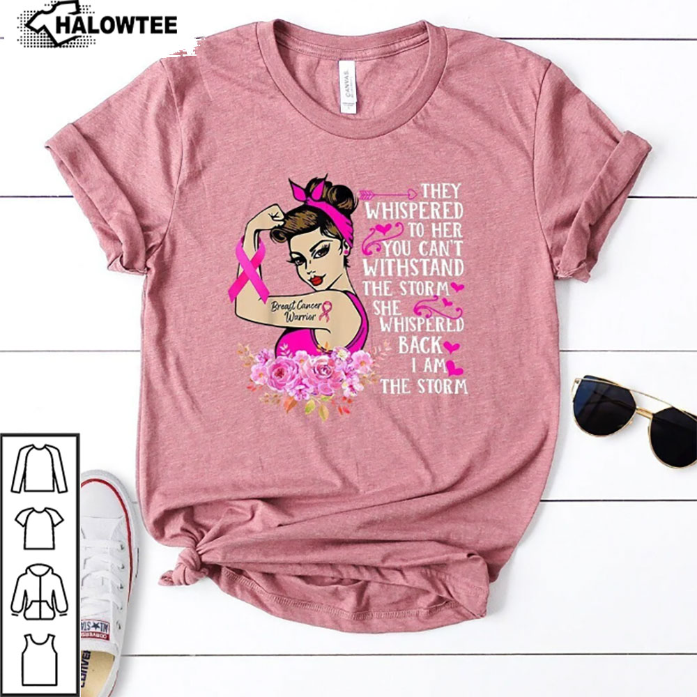 In October We Wear Pink Shirt Breast Cancer Awareness Shirt Breast Cancer Awareness Month,Pink Ribbon TShirt