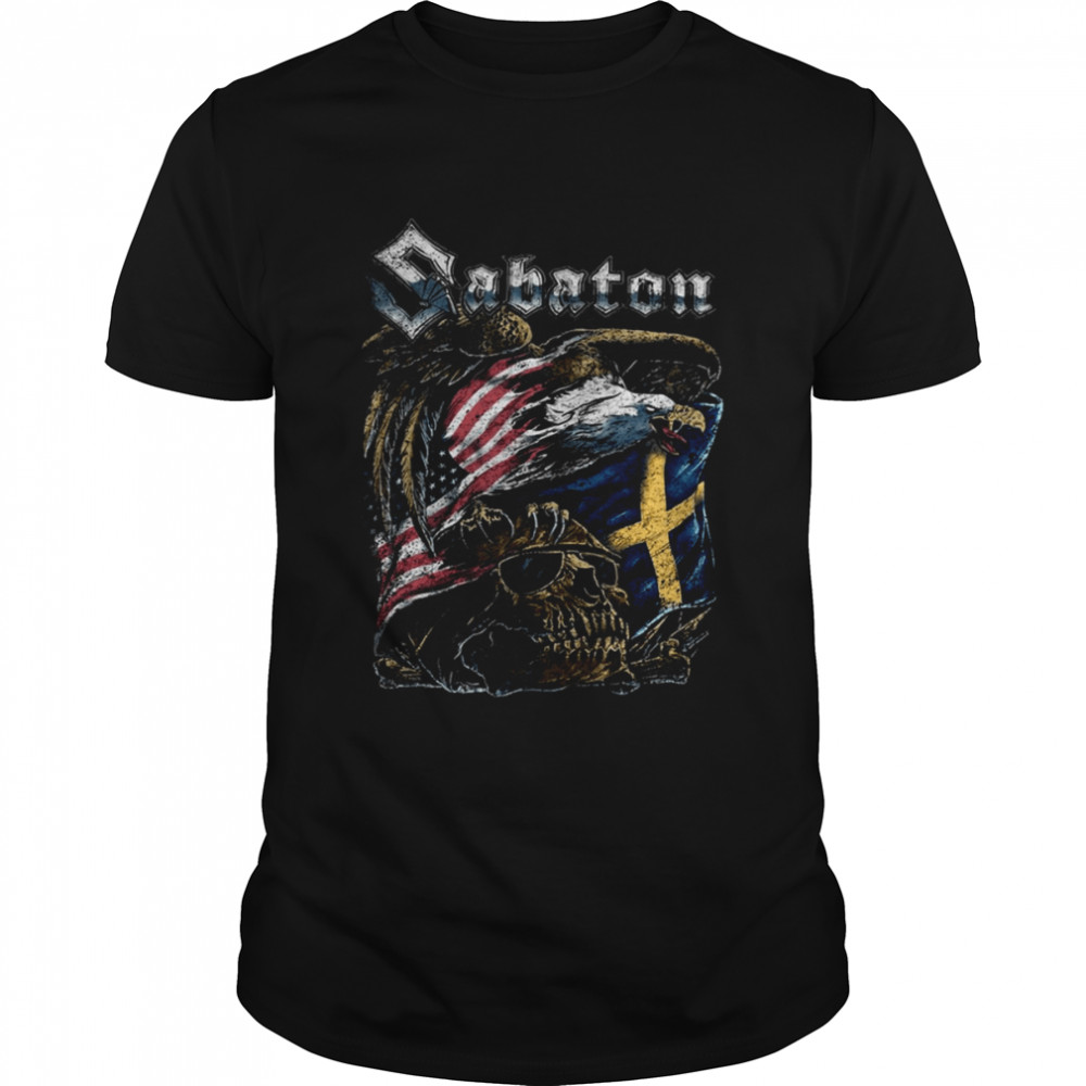 In The Fight Sabaton Rock Band shirt