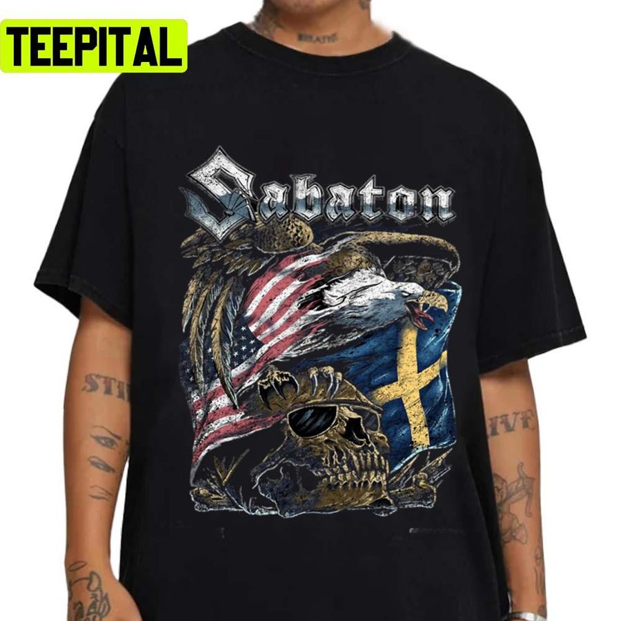 In The Fight Sabaton Rock Band Unisex T-Shirt