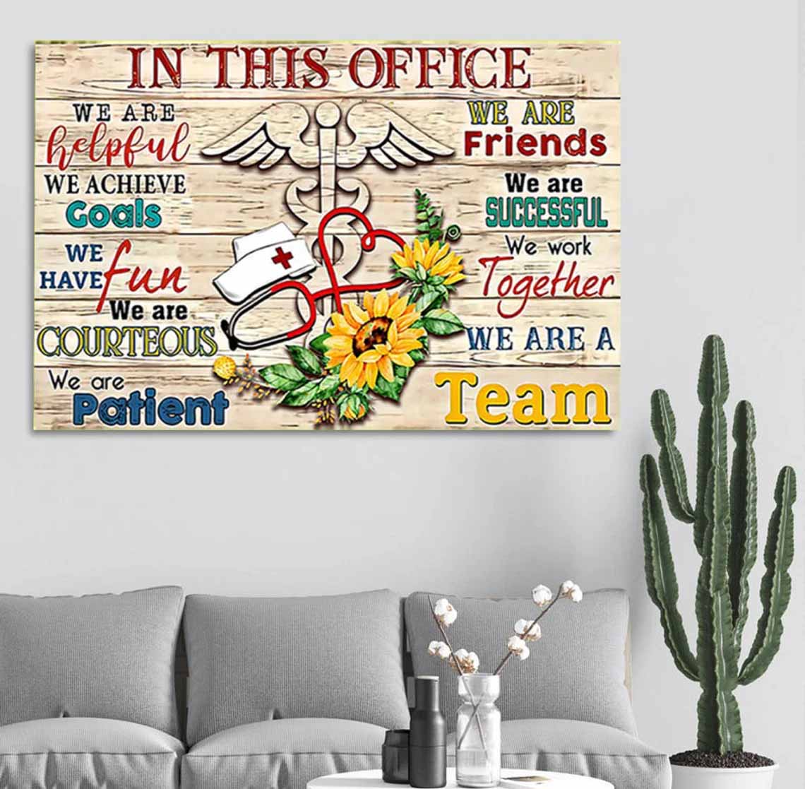 In This Office We Are Friends Best Poster
