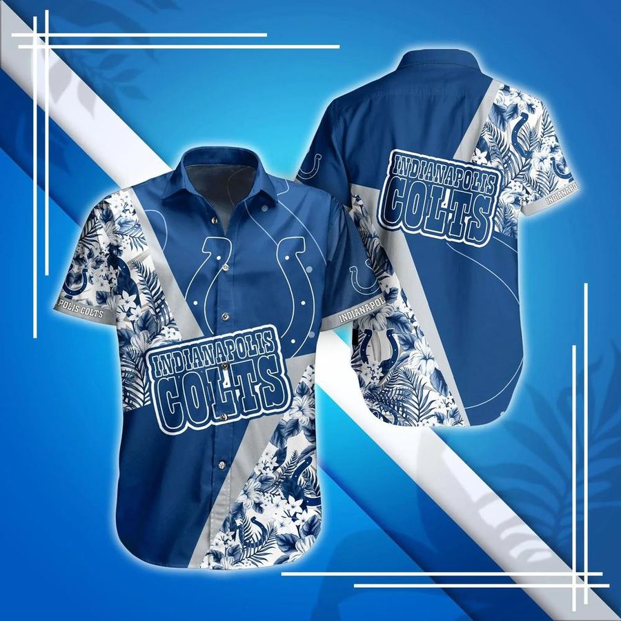 Indianapolis Colts NFL Hawaiian Shirt And Short Style Hot Trending Summer For Awesome Fans