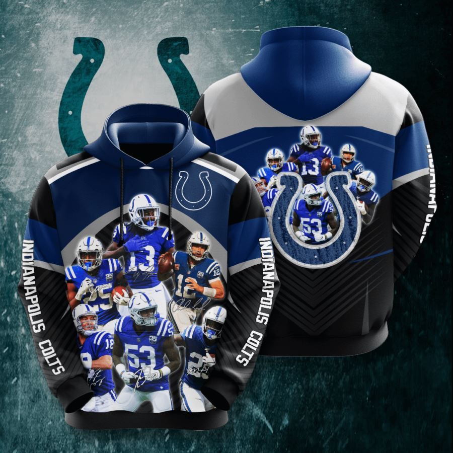 Indianapolis Colts No831 Custom Hoodie 3D