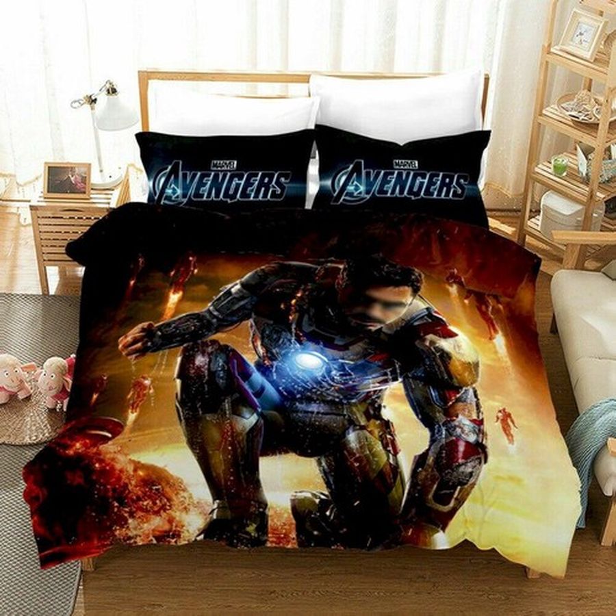 Iron Man 14 Bedding Sets Duvet Cover Bedroom, Quilt Bed