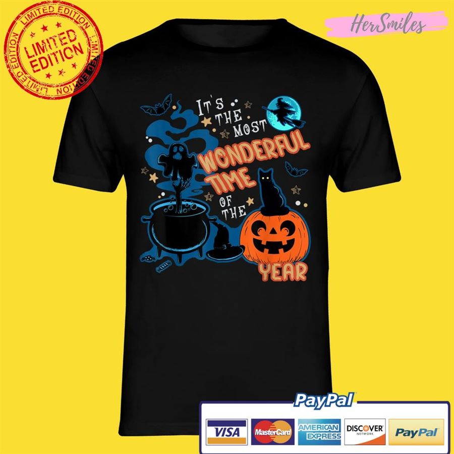 It’s the Most Wonderful Time of the Year Halloween Vintage Shirt