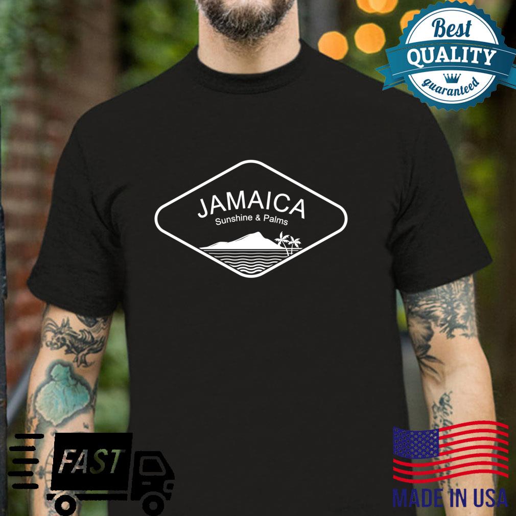Jamaica Jamaika Sonne Palmen Karibik Reggae Urlaub Souvenir Shirt