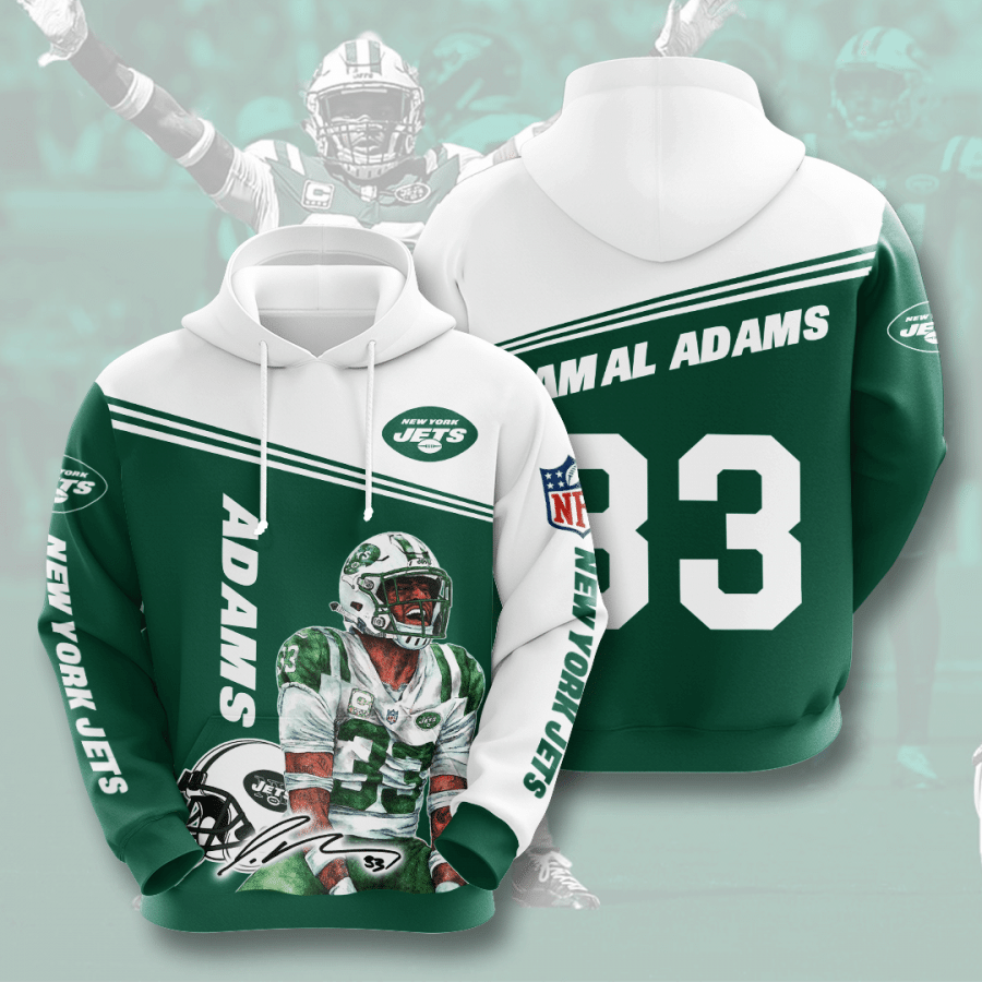 Jamal Adams New York Jets New York Jets 3D Hoodie Sweatshirt