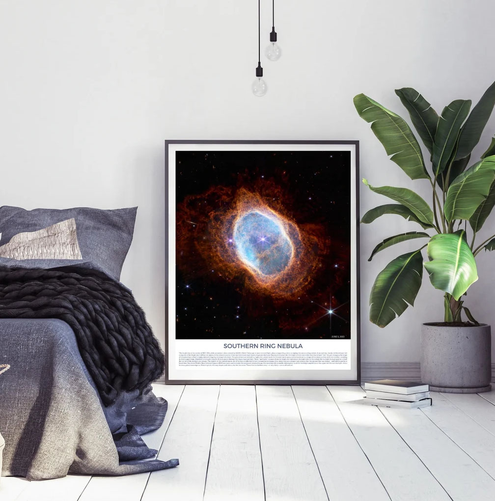 James Webb Southern Ring Nebula Early Release Poster