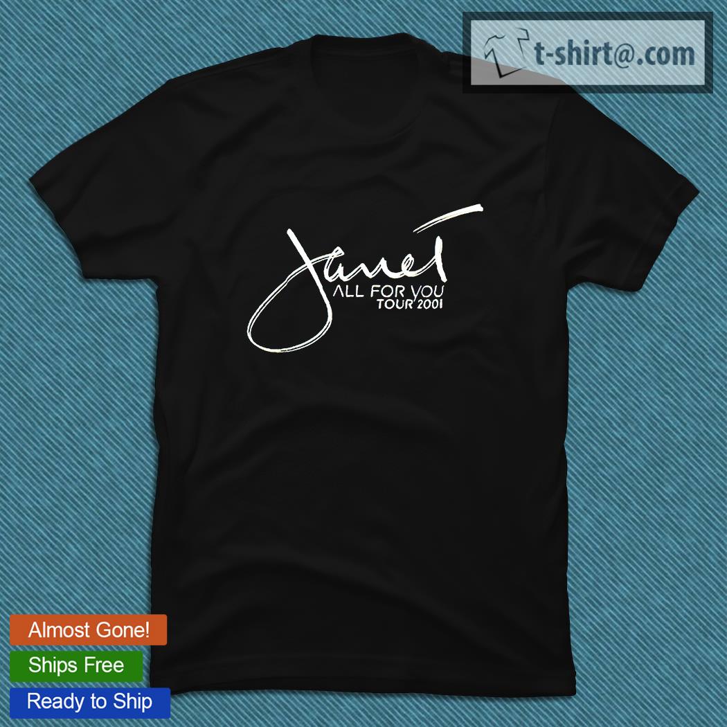 Janet Jackson all for You tour 2001 T-shirt