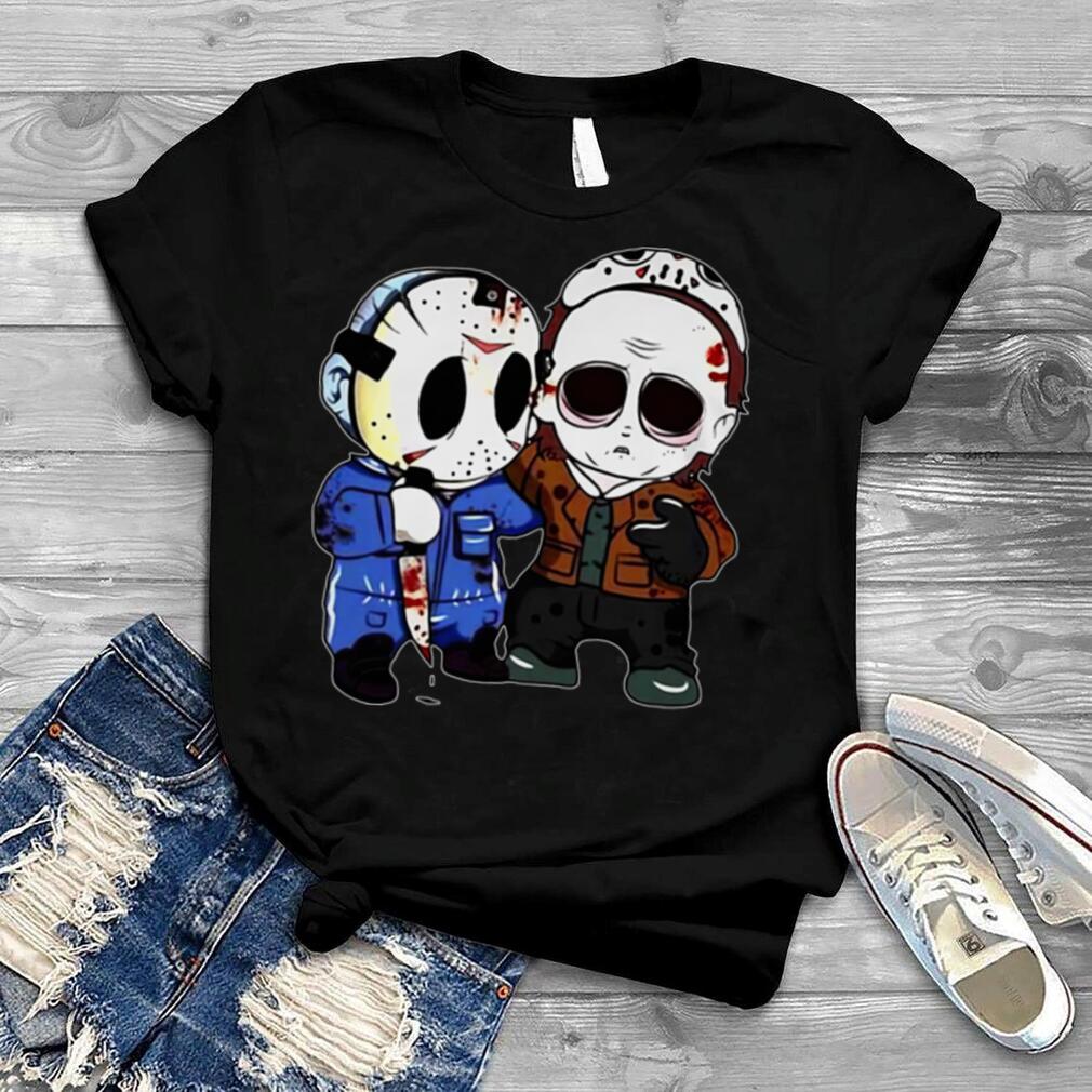 Jason Voorhees and Michael Myers friends shirt
