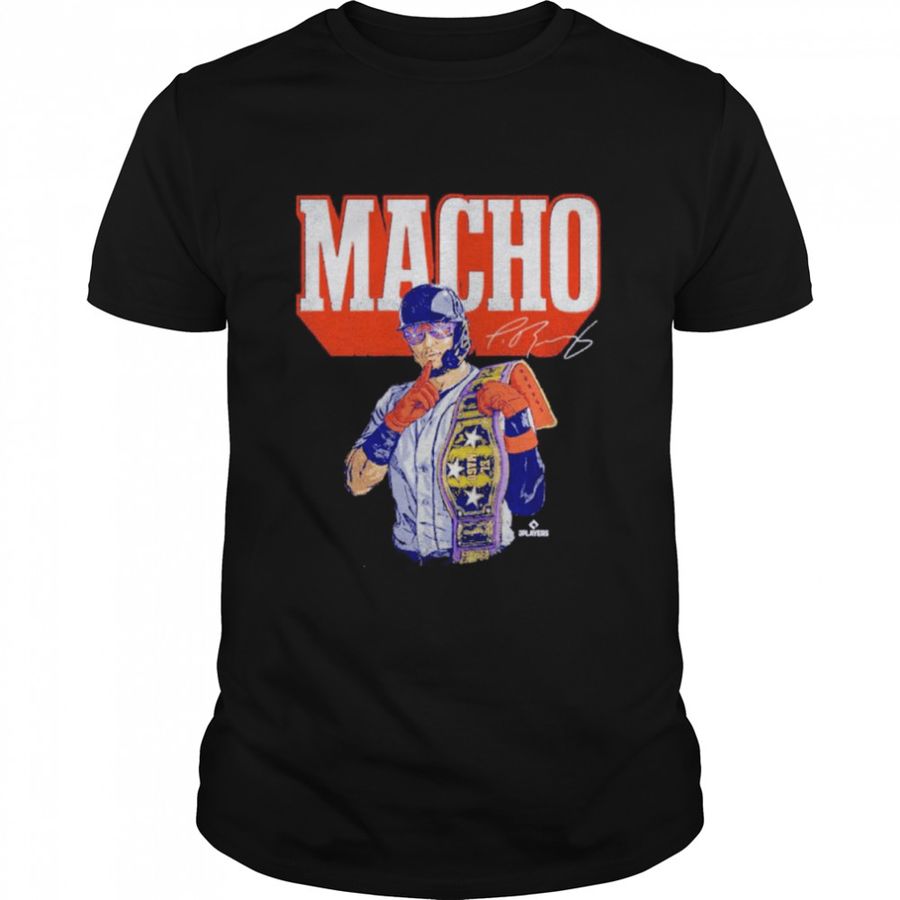 Javier Baez Detroit Macho Baseball Shirt