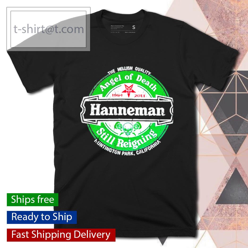 Jeff Hanneman Slayer still reigning angel of death shirt