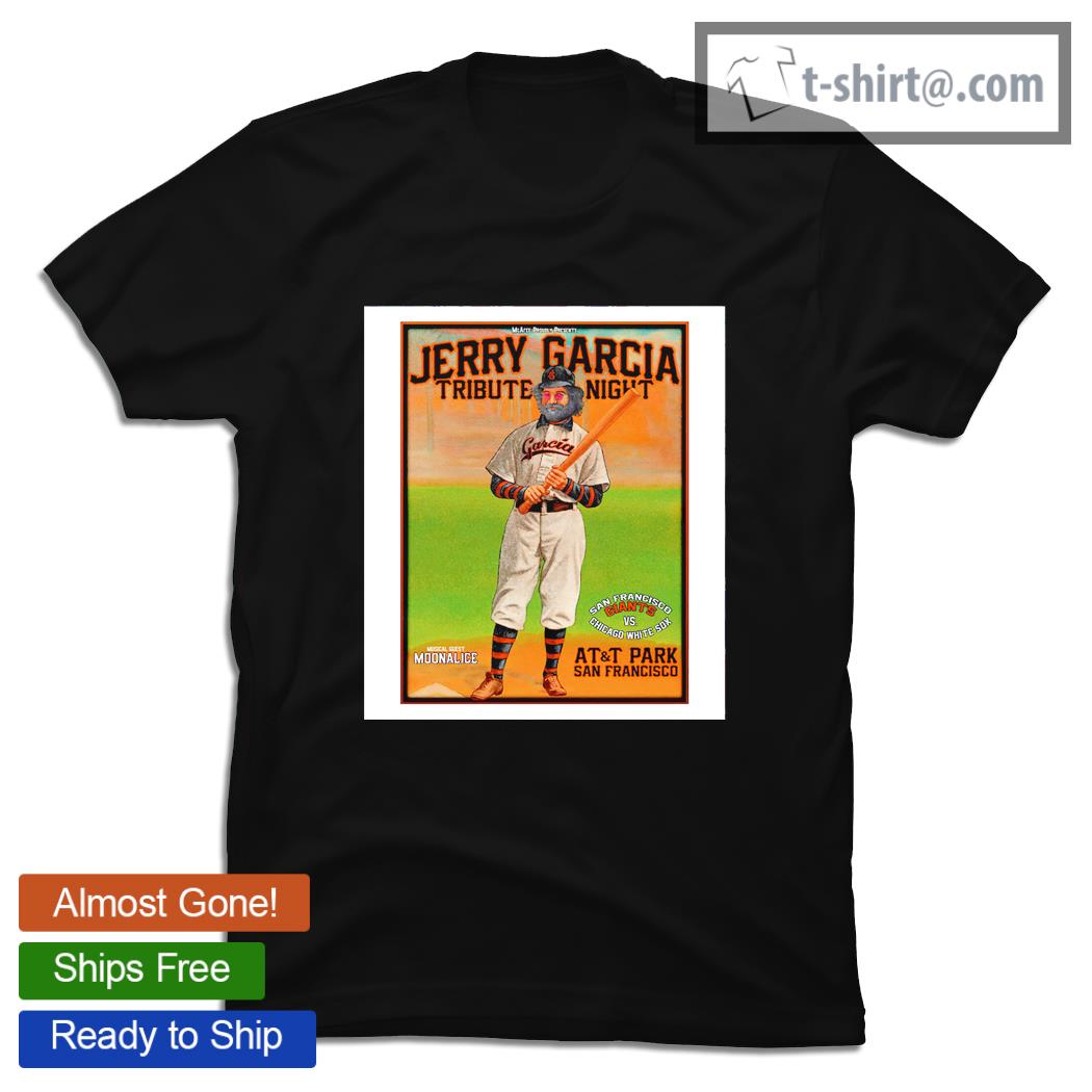 Jerry Garcia tribute night San Francisco Giants vs Chicago White Sox AT and T Park San Francisco shirt