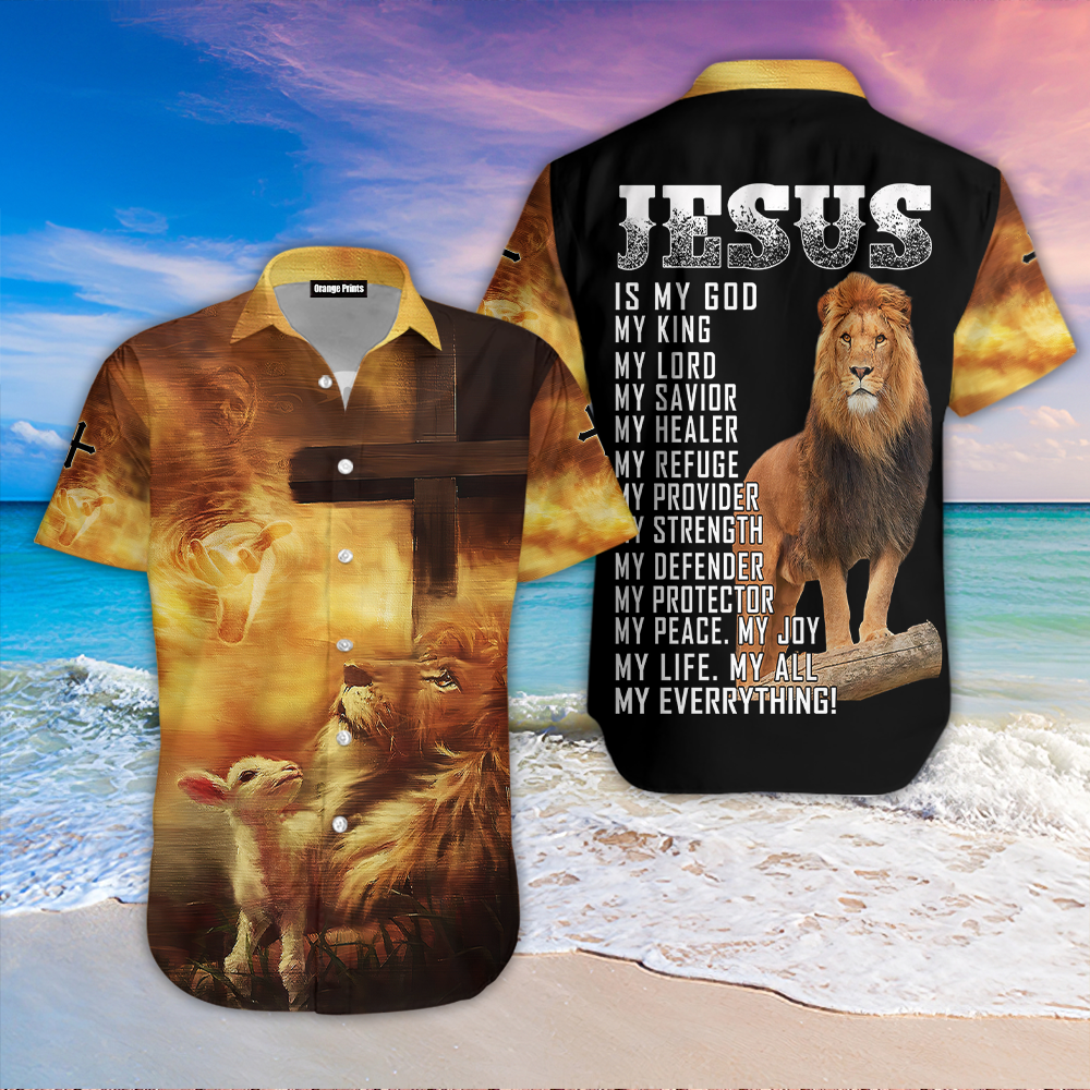 Jesus Aloha Hawaiian Shirt