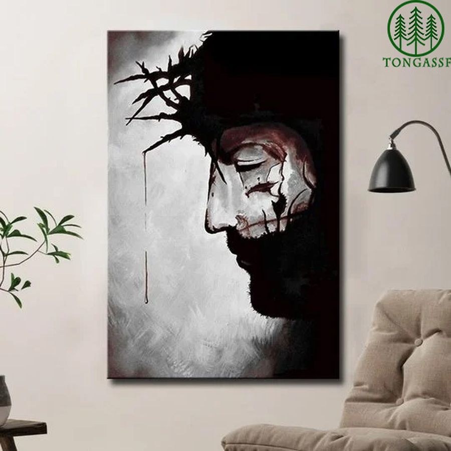 Jesus crown with thorns poster