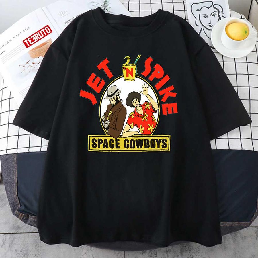 Jet Amp Spike Space Cowboys Ramen Unisex T-Shirt