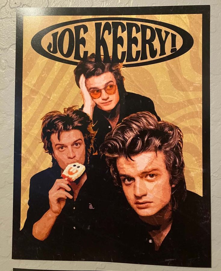 Joe Keery Stranger Things 4 Poster