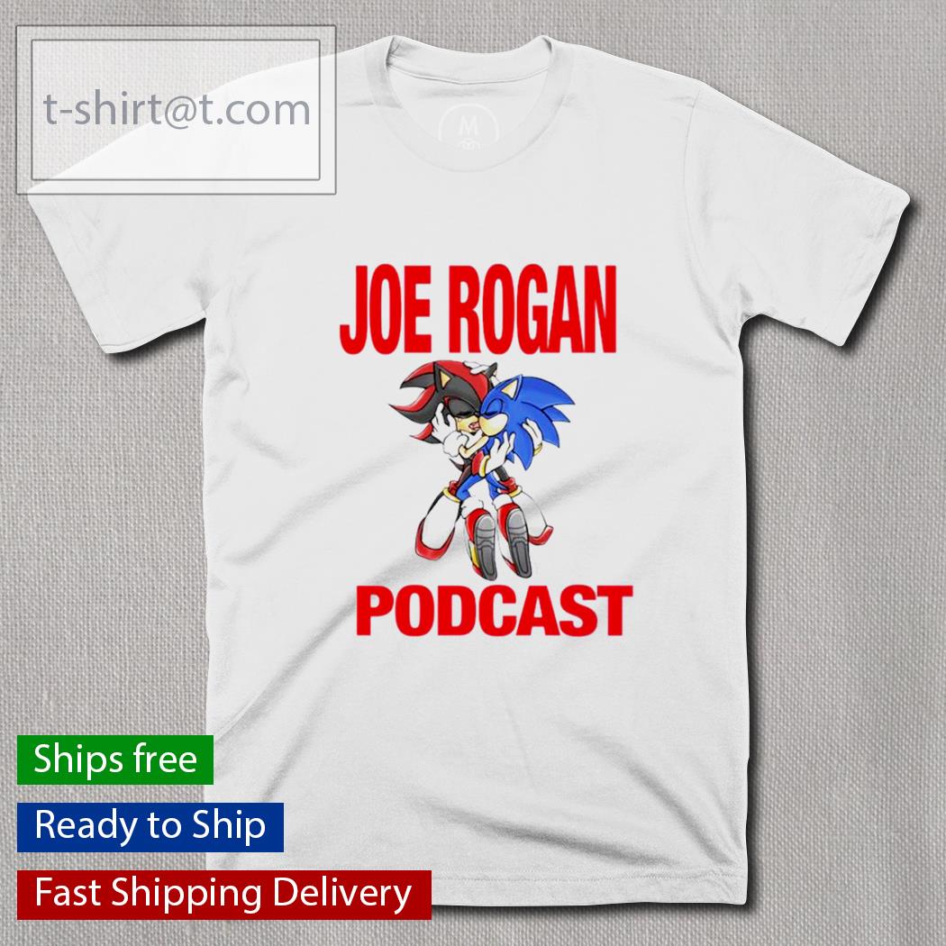 Joe rogan podcast Sonic shirt