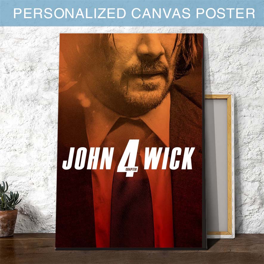 John Wick 4 Baba Yaga Art Decor Canvas Poster