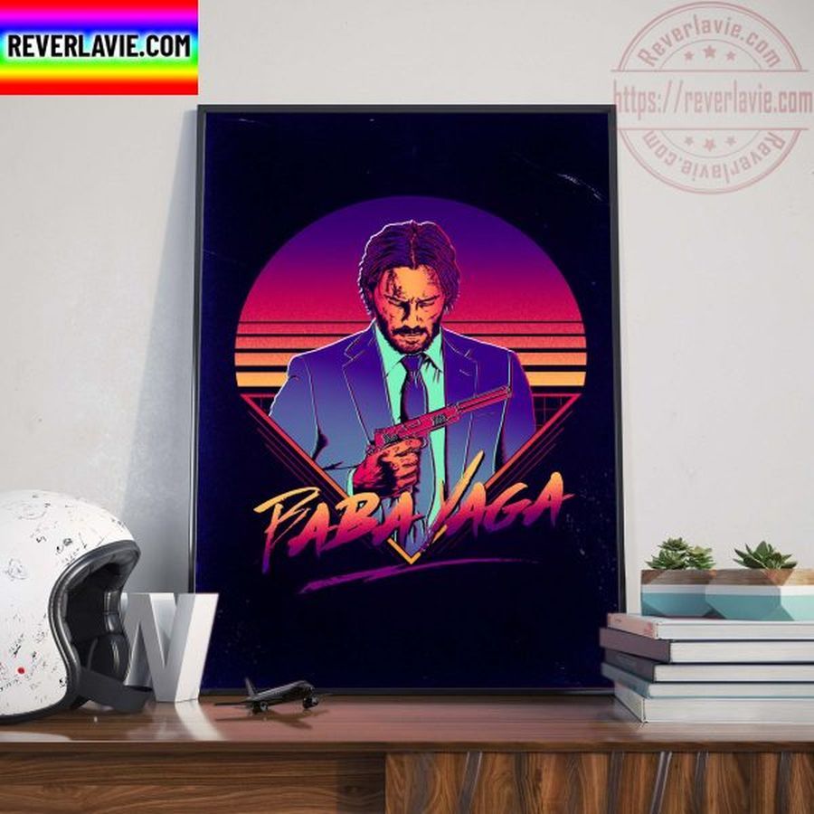John Wick 4 Baba Yaga Fan Gift Home Decor Poster Canvas