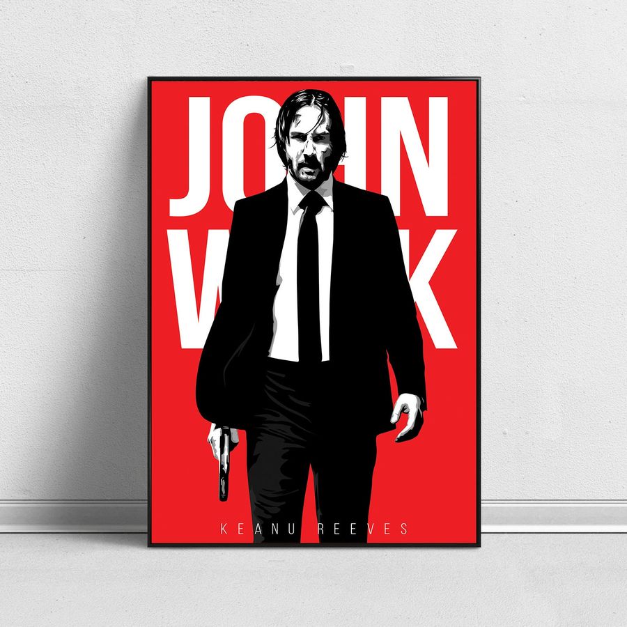 John Wick Alternative Movie Poster by RYVE Creative