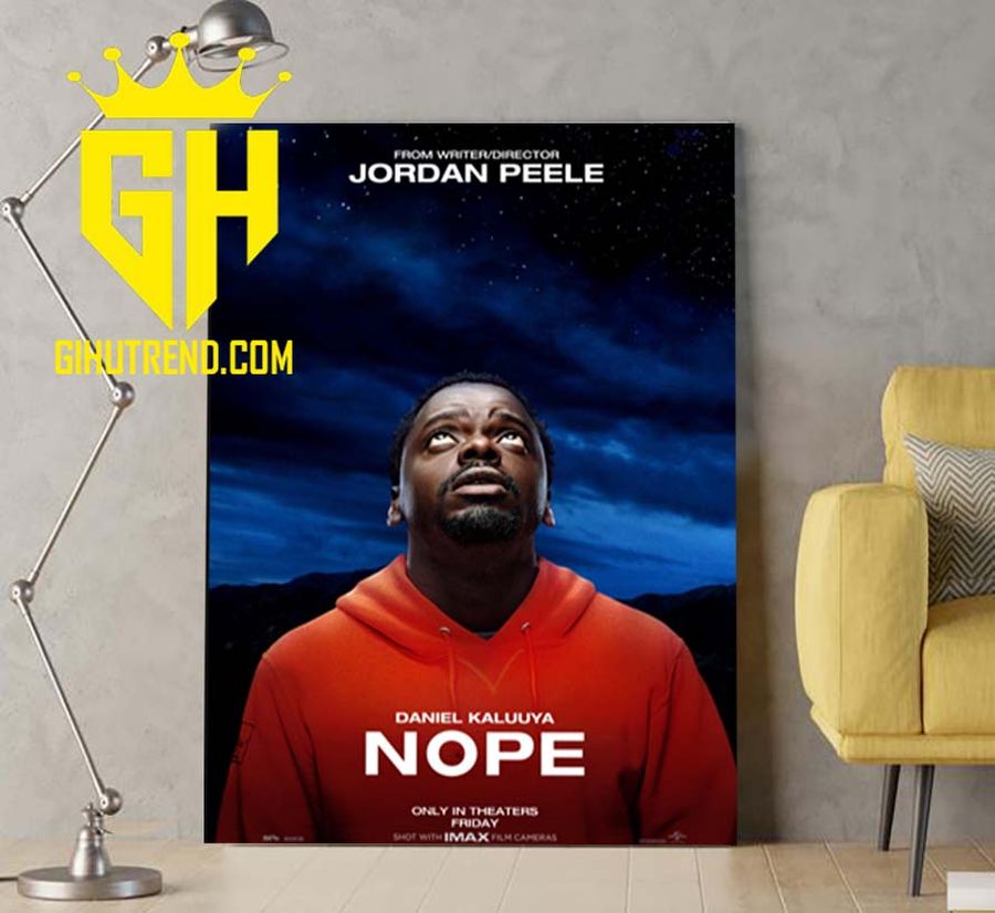 Jordan Peele In Nope Movie Poster Canvas