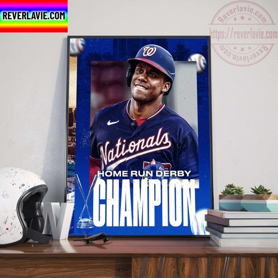 Juan Soto Is 2022 MLB Home Run Derby Champions Home Decor Poster Canvas