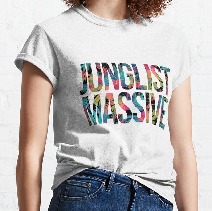 Junglist Massive T Shirt Jungle Music Inspired Classic T-Shirt