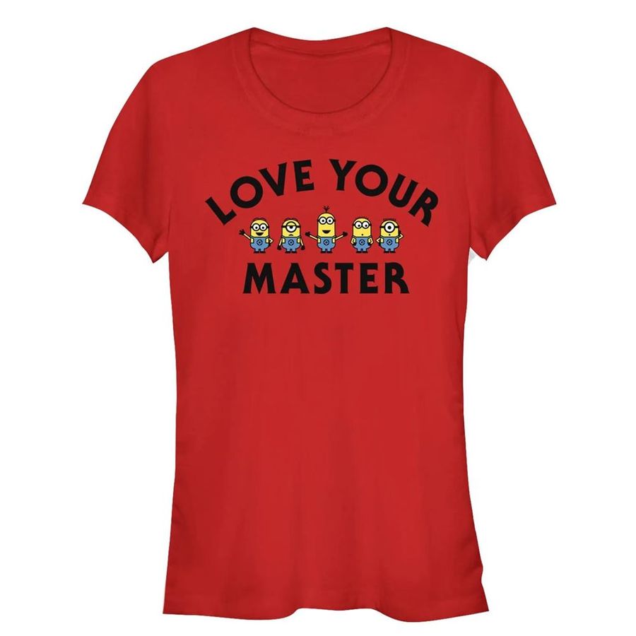 Junior’s Despicable Me Minion Love Master T-Shirt