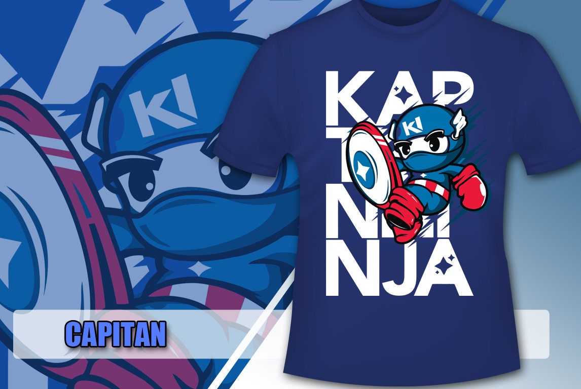 Kaptan Ninja Capitan Unisex T-Shirt