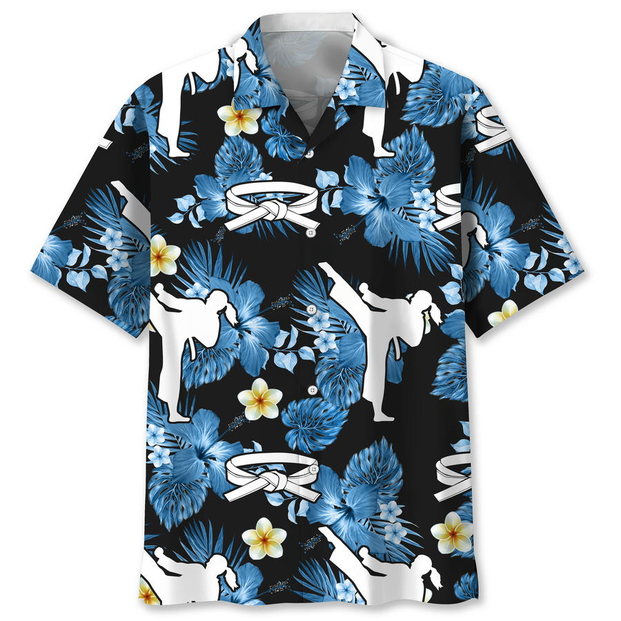Karate Nature Hawaiian Shirt.png