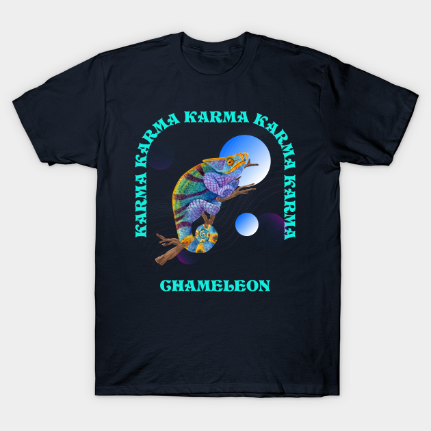 Karma Chameleon, 80s pop music gift. T-shirt, Hoodie, SweatShirt, Long Sleeve