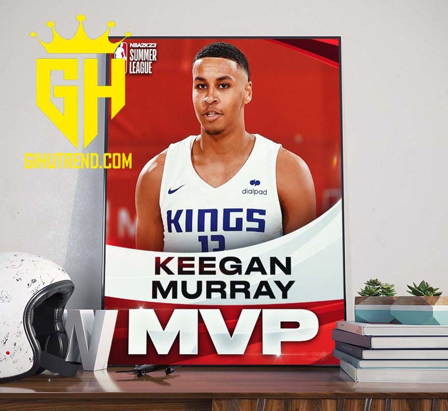 Keegan Murray MVP NBA 2K23 Summer League 2022 Poster Canvas