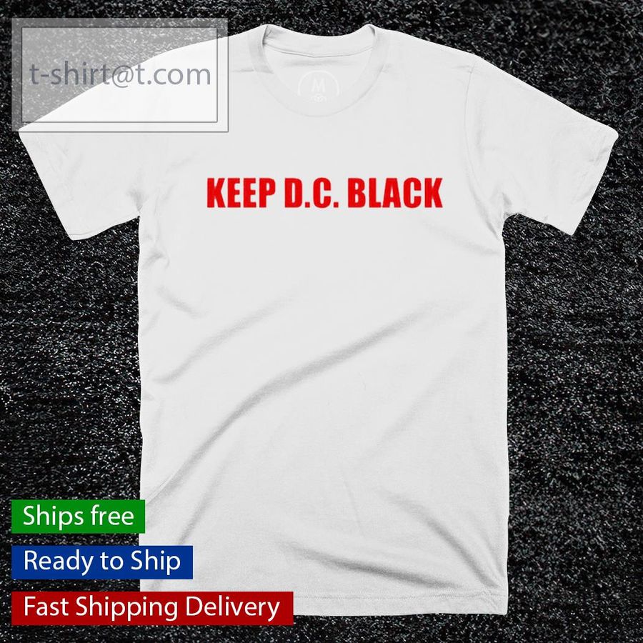 Keep D.C Black shirt