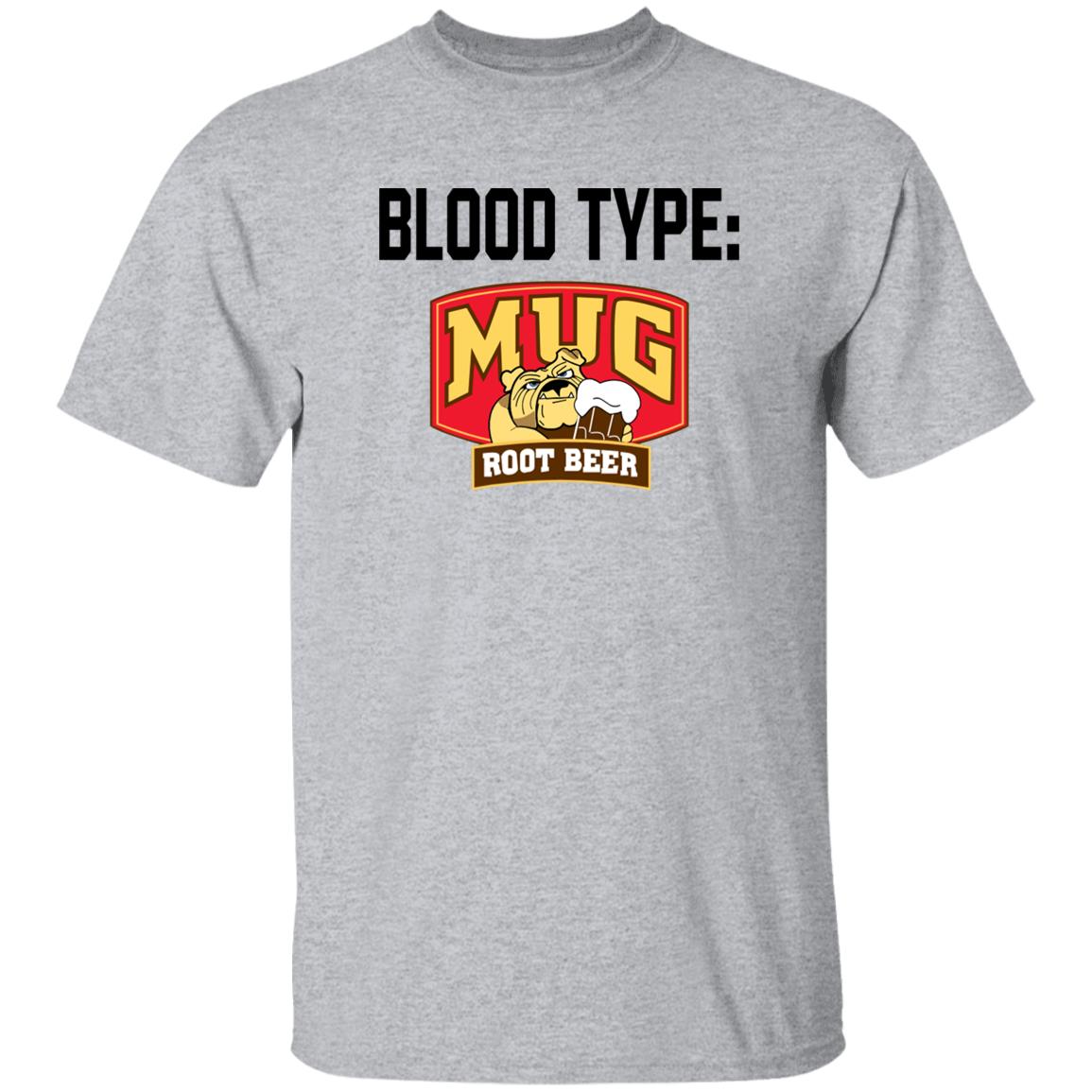 Kelbin Pissboymcgee Blood Type Mug Root Beer Shirt