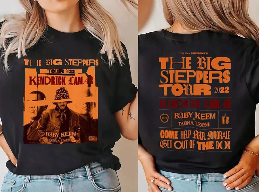 Kendrick Lamar Tour 2022 Mr Morale & The Big Steppers Tour Kendrick T-Shirt