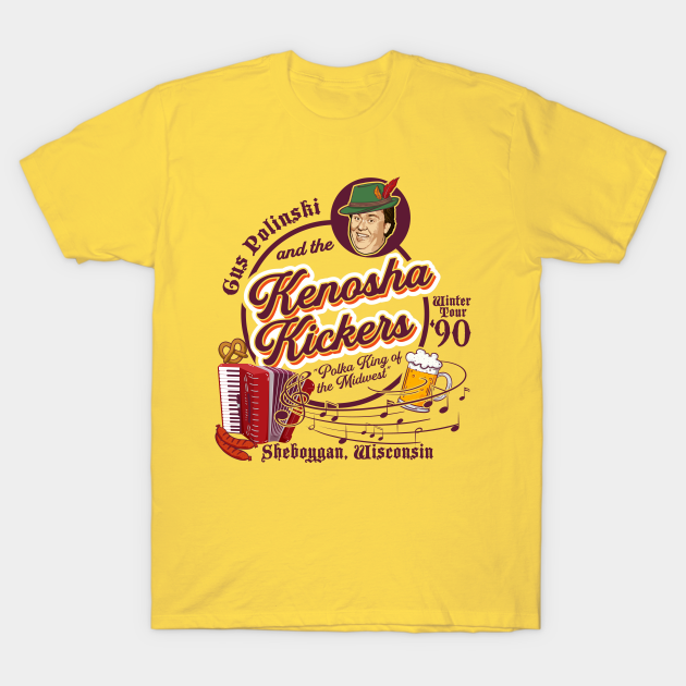 Kenosha Kickers the Polka King of the Midwest T-shirt, Hoodie, SweatShirt, Long Sleeve