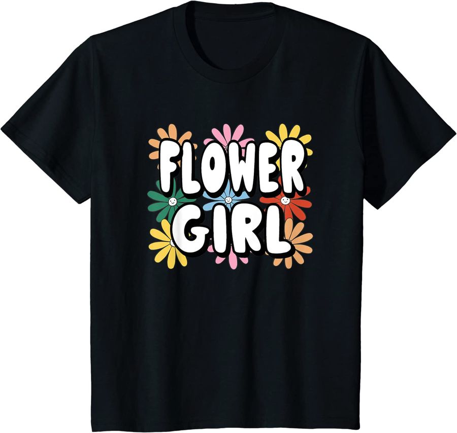 Kids Flower Girl - Cute Pretty Floral Simple Little Girls_2