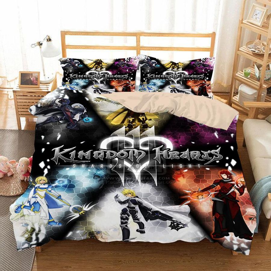 Kingdom Hearts #1 Duvet Cover Quilt Cover Pillowcase Bedding Sets