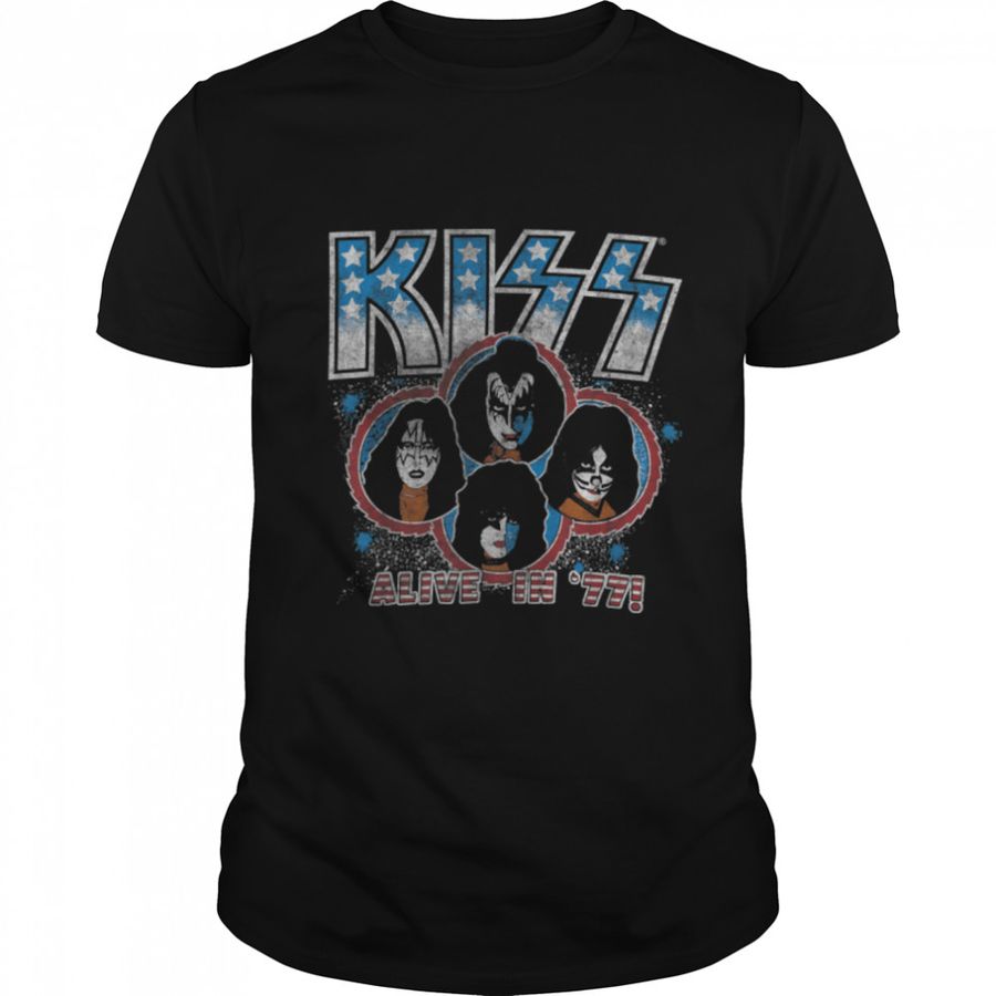 KISS – Alive in 77 T-Shirt B07PD9FXFY