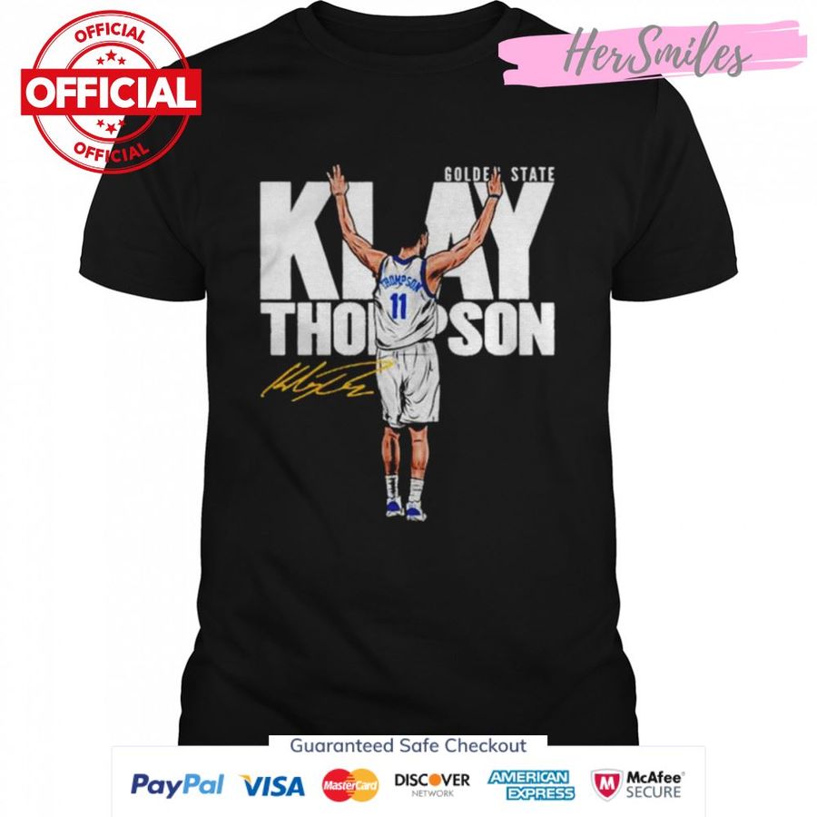 Klay Thompson Golden State Basketball signature unisex T-shirt