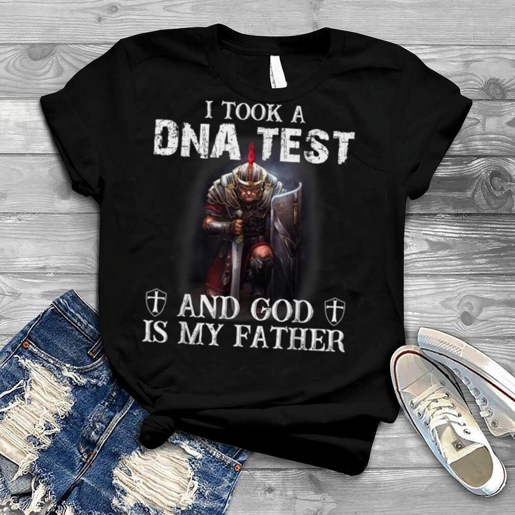 Knight Templar Christian Warrior DNA God Is My Father T Shirt