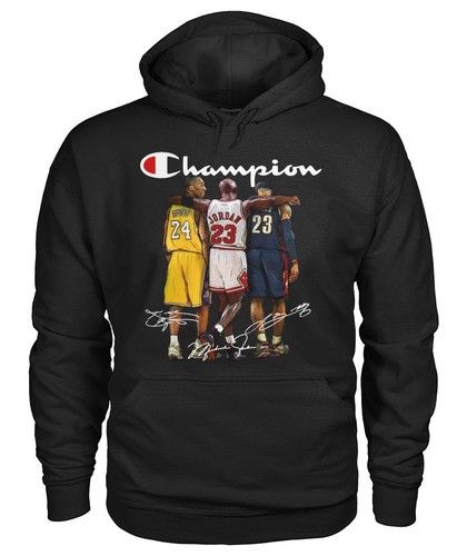 Kobe Bryant Michael Jordan Lebron Jamess Tees 3D Hoodie Sweatshirt