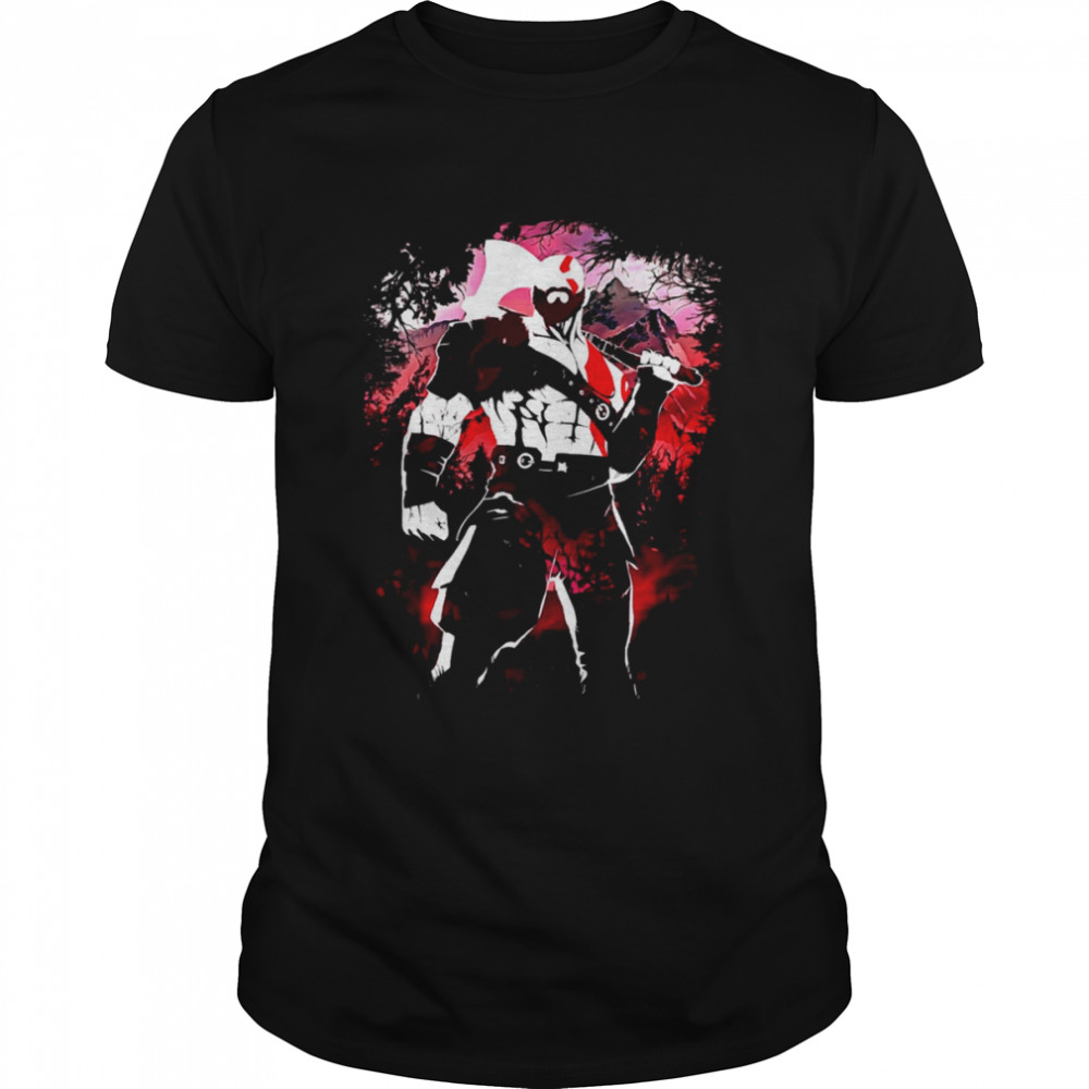 Kratos Using Axe God Of War shirt