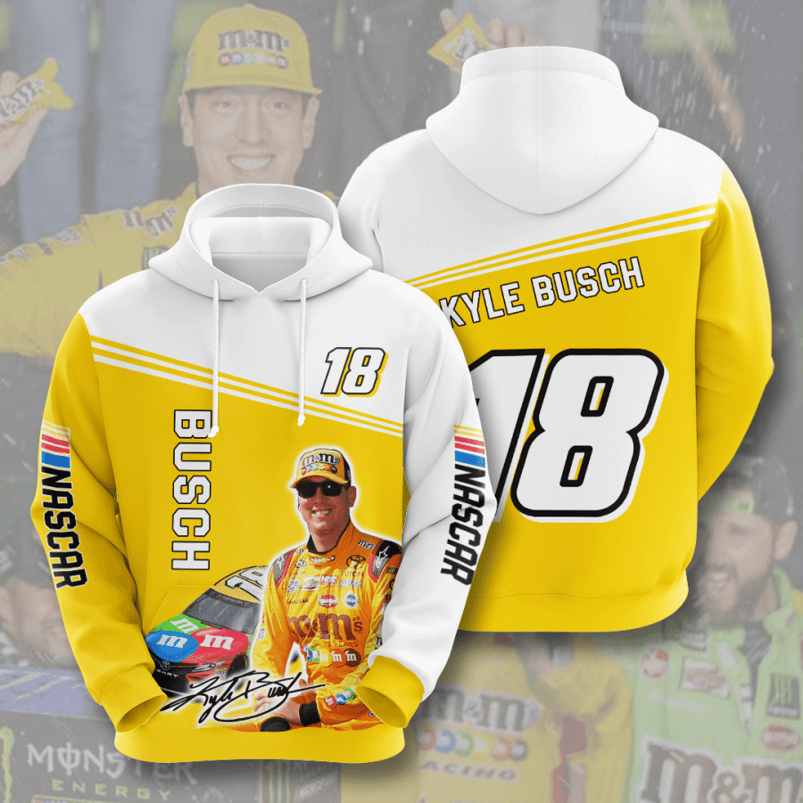 Kyle Busch 3D Hoodie For Men For Women All Over Printed Hoodie