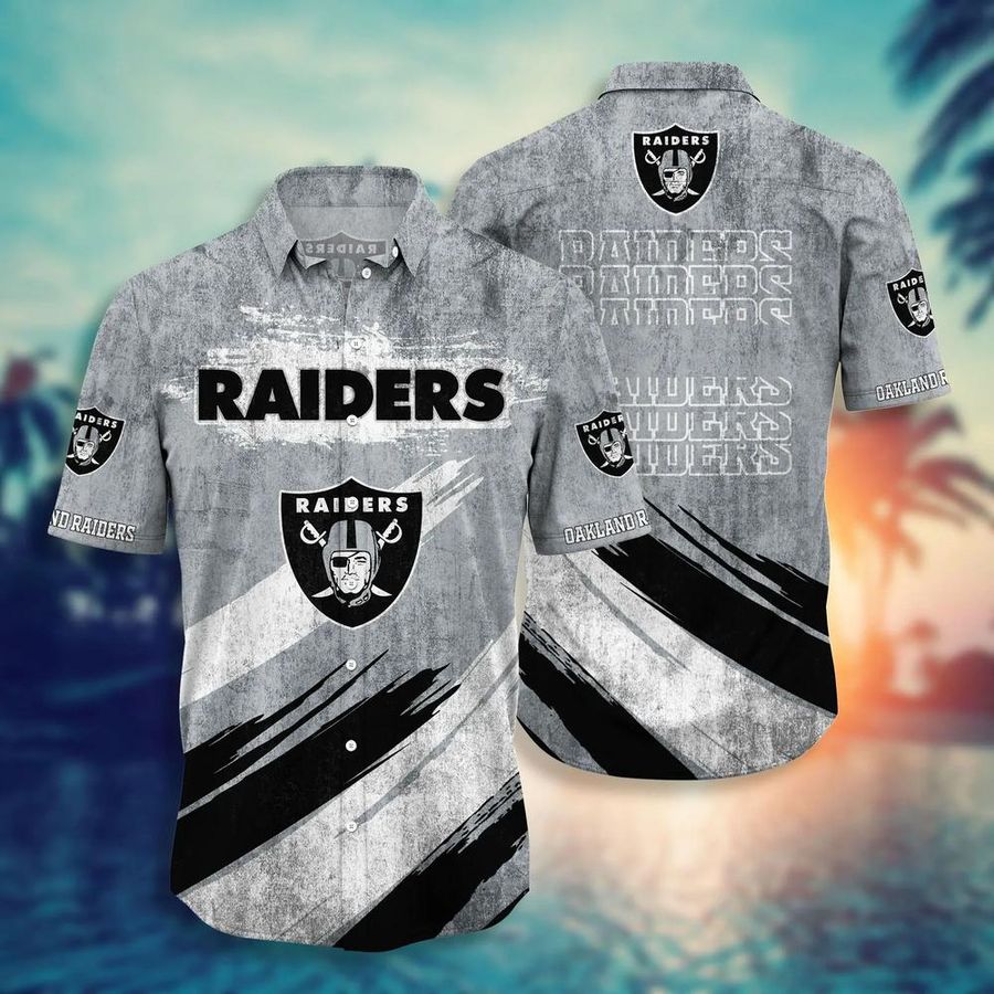 Las Vegas Raiders NFL Hawaiian Shirt And Short New Collection Trending Best Gift For Fans