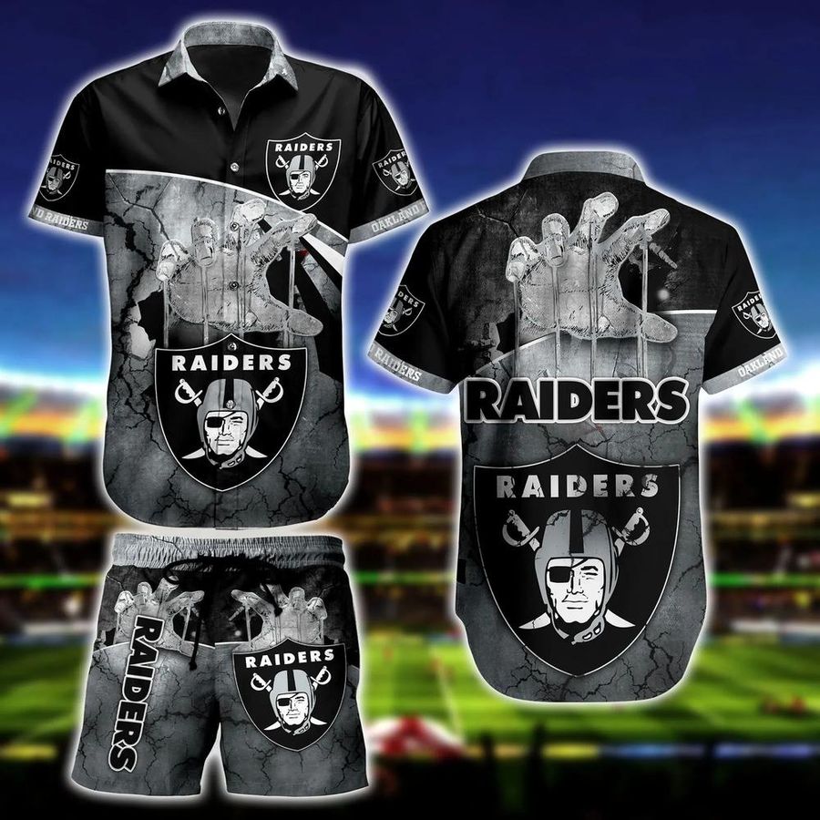 Las Vegas Raiders NFL Hawaiian Shirt And Short Style Hot Trends Summer – Luzgear Store